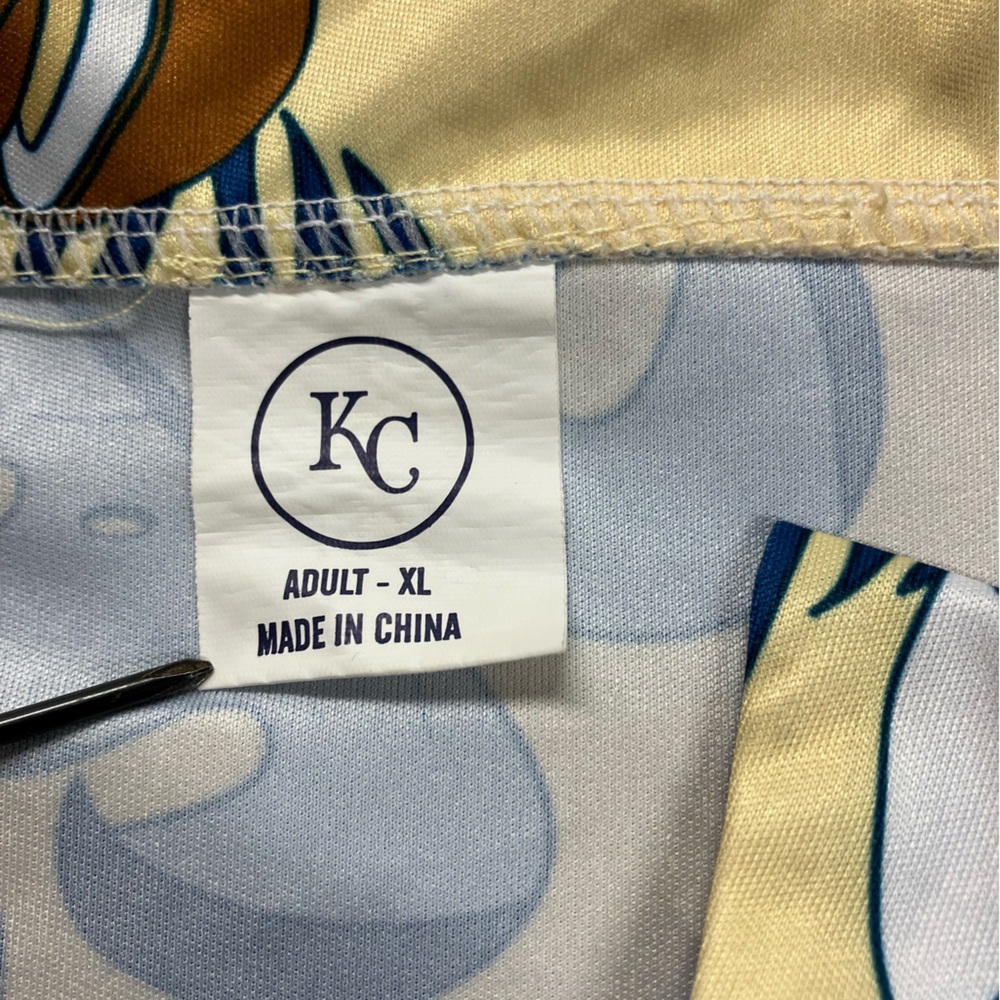 Kansas City Royals Shirt Mens XL Hawaiian Print Miller Light Party SGA MLB - Picture 4 of 5